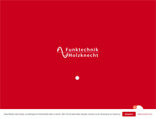 Tablet Screenshot of funktechnik-holzknecht.at
